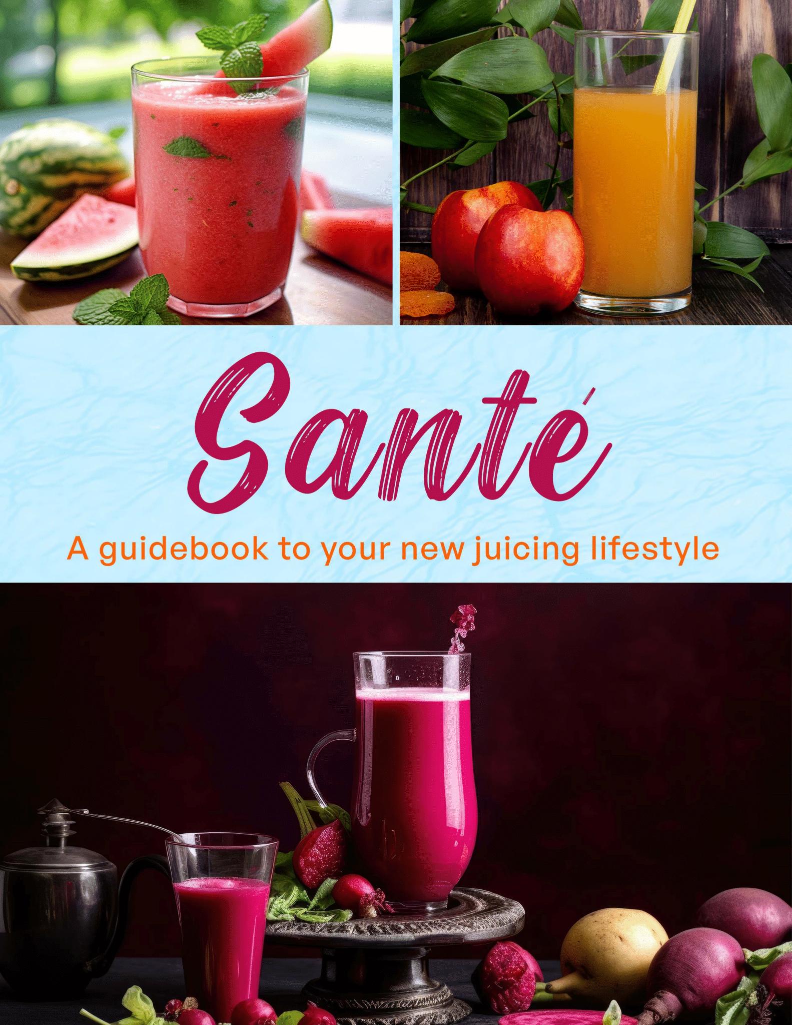 Santé Juicing Cookbook